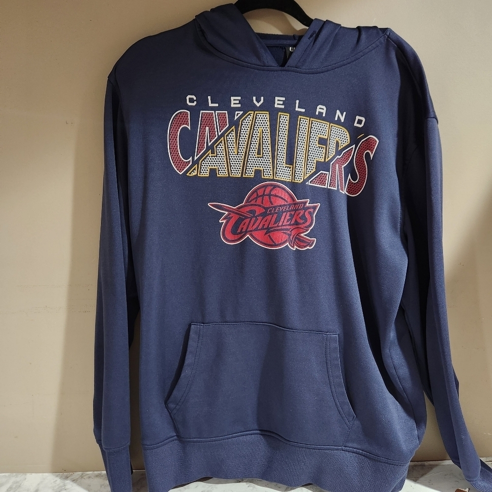 Unk NBA Cleveland cavaliers hoodie size Large blue